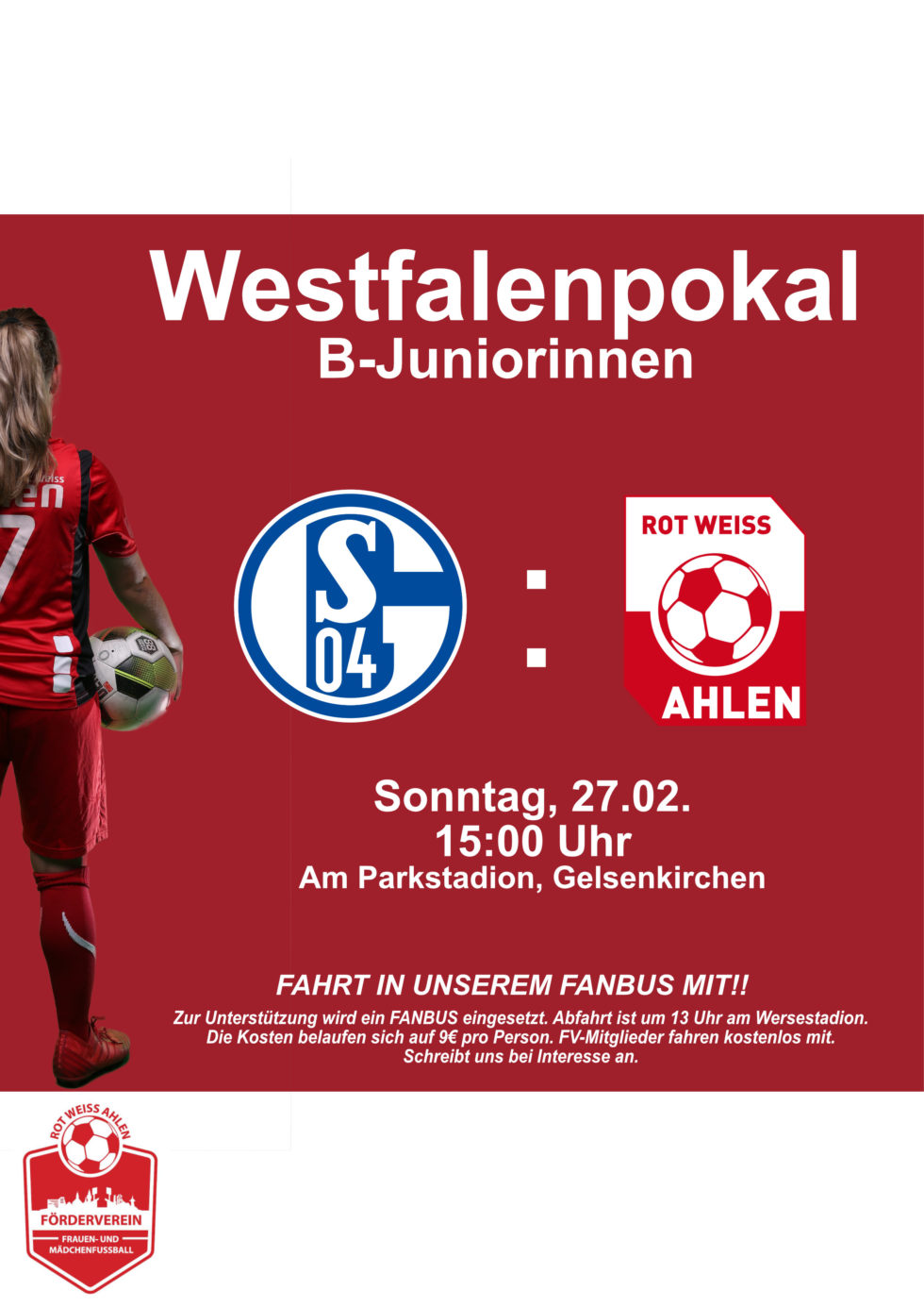 Westfalenpokal B-Juniorinnen | Frauen- Und Mädchenfussball Rot Weiss ...