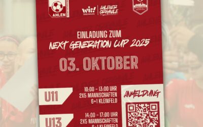 Anmeldung Next Generation Cup