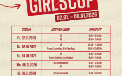 JETZT ANMELDEN – BEYER GIRLSCUP 2026